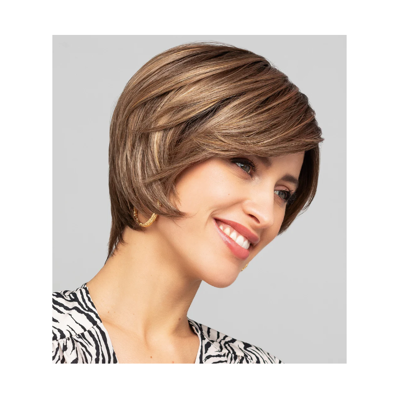 Perruque courte cheveux courts Gisela Mayer cheveux bruns