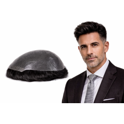 Complément capillaire micro peau standard pour homme contre l’alopécie