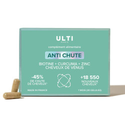 Gélules Anti-Chute ULTI Paris | Complément Alimentaire pour Cheveux Forts